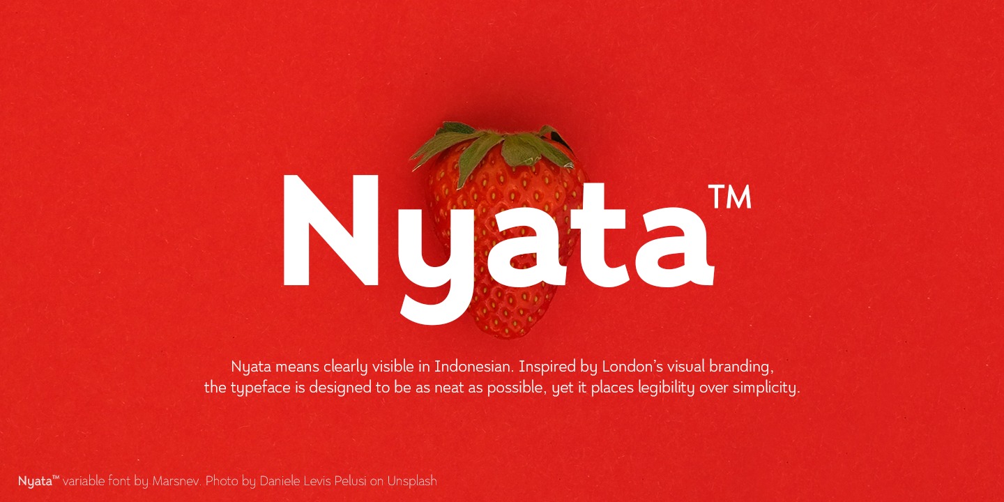 Шрифт Nyata